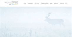 Desktop Screenshot of natuurportret.nl